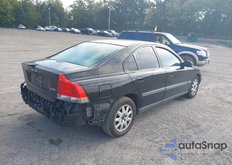 2002 Volvo S60 2.4 из США, поврежденный, VIN YV1RS61R322098265